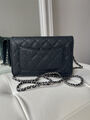 Сумка Chanel Mini женский кожа черный 143081-2