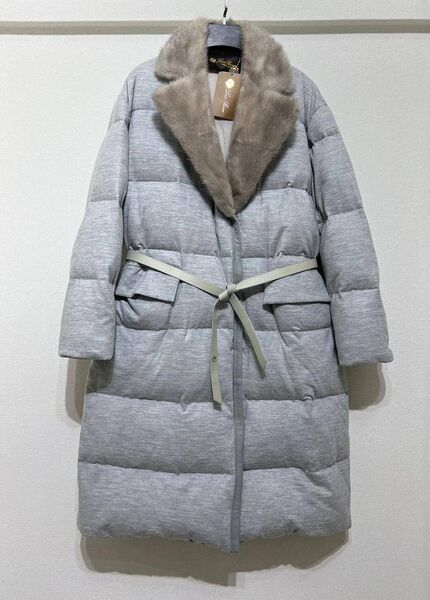 Пуховик Loro Piana женский графитовый 165024