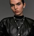 Колье Chanel Camelia женский белое золото a9533664-1