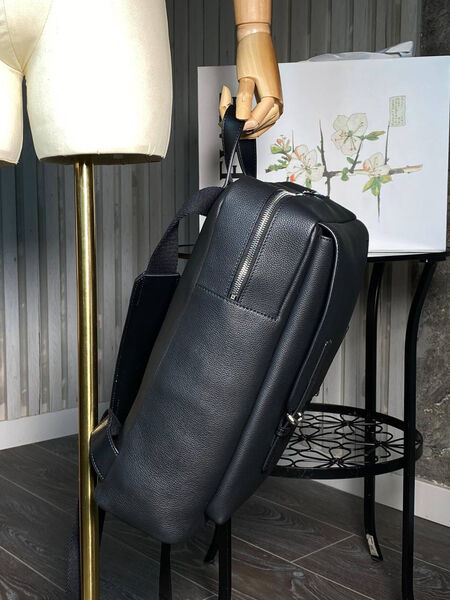 Мужской рюкзак Loewe мужской кожа черный 136553-5