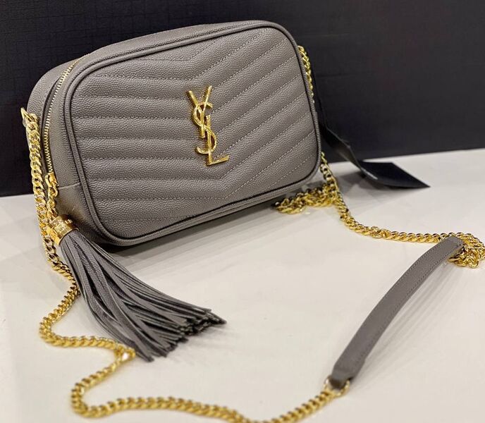 Сумка Saint Laurent женский кожа графитовый 131510