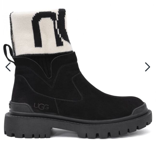 Угги Ugg женский замша черный 132520