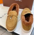 Лоферы Loro Piana женский овчина 40615-1