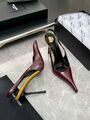 Женские туфли Saint Laurent женский кожа фиолетовый h7575323-1-4