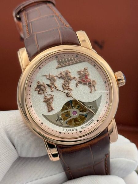 Мужские часы Ulysse Nardin мужской коричневый w0538259-1-4