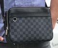 Мужская сумка мессенджер Louis Vuitton мужской канва графитовый 41191-1