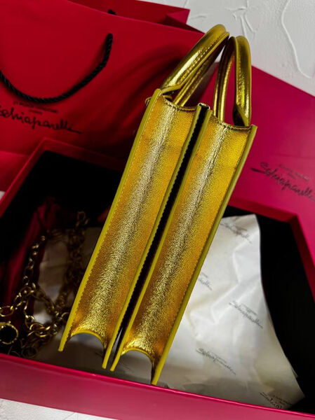 Сумка Schiaparelli женский кожа бронзовый 174278-4