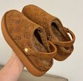 Сандалии Louis Vuitton женский замша 134215