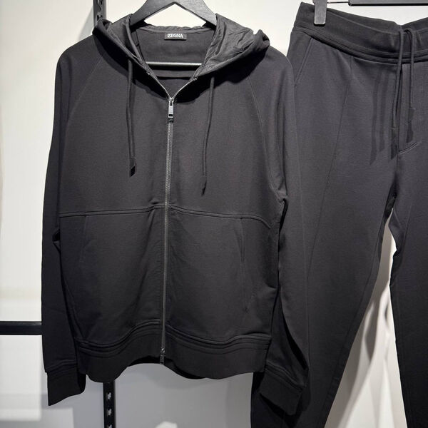 Мужской костюм Zegna мужской черный 181665-3