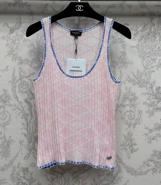 Майка Chanel женский розовый 146133
