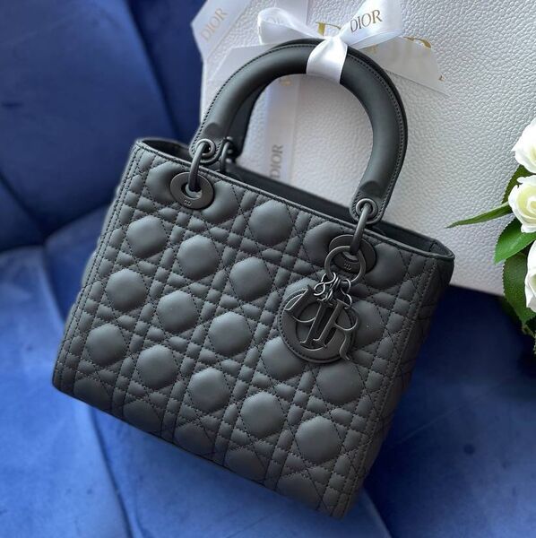 Сумка женская Lady Dior женский кожа черный 77867