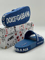 Мужские шлепки Dolce & Gabbana мужской резина синий 151979-3