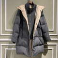 Пуховик Brunello Cucinelli женский графитовый 62268-2