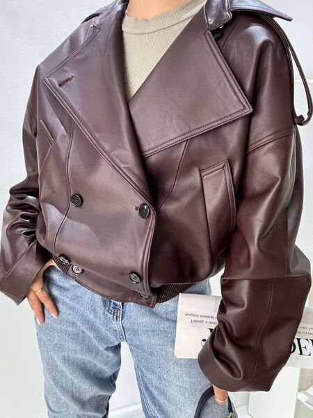 Куртка Loewe женский кожа 163404-2