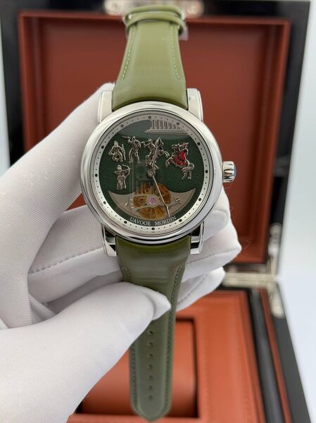 Мужские часы Ulysse Nardin мужской хаки a6476465-1