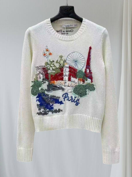 Свитер Christian Dior женский белый 196979-3