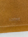 Мужская сумка мессенджер Loewe мужской замша бежевый 168842-10