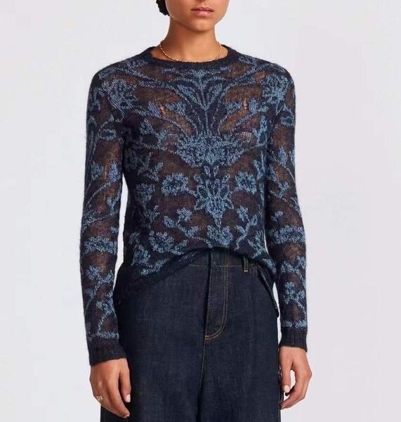Свитер Christian Dior женский синий 120743