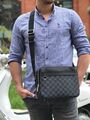 Мужская сумка мессенджер Louis Vuitton мужской канва графитовый 41191-3