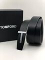 Мужской ремень Tom Ford мужской черный 53203-2