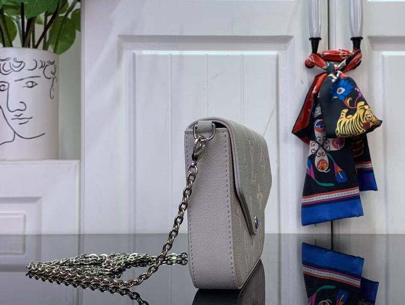 Сумка Louis Vuitton женский кожа графитовый 179907-2