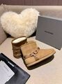 Женские зимние сапоги Balenciaga женский замша бежевый n3939392-1-2