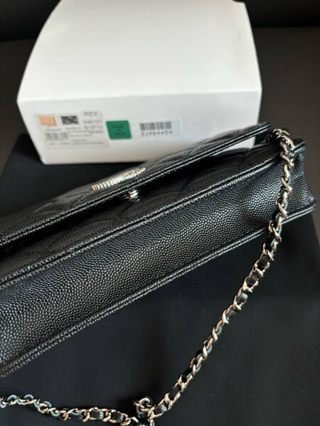 Сумка Chanel женский кожа черный 196539-5