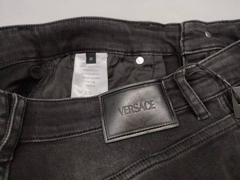 Мужские джинсы Versace мужской джинса графитовый 158480-6