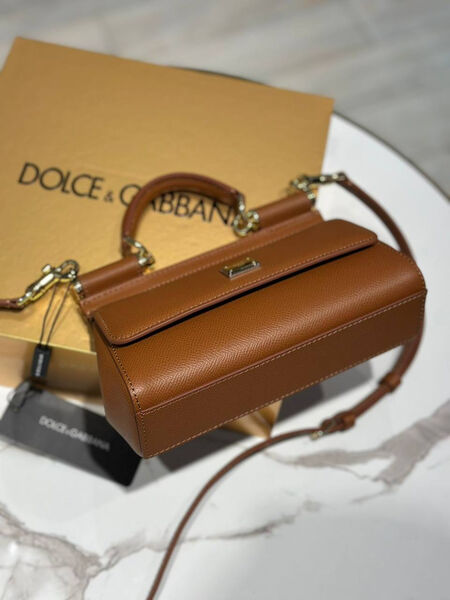 Сумка Dolce & Gabbana женский кожа бежевый 174224-4