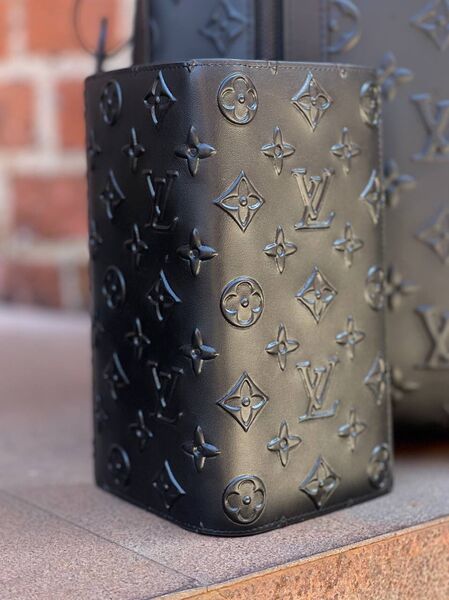 Мужской купюрник Louis Vuitton мужской кожа черный 51904-3
