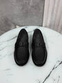 Мужские лоферы Louis Vuitton мужской кожа черный 185774-3