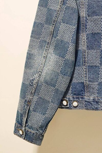 Мужская джинсовка Louis Vuitton мужской джинса бирюзовый n9346576-1-3