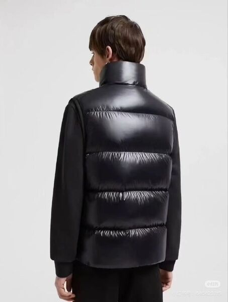 Мужской жилет Moncler мужской черный w6152348-1-8