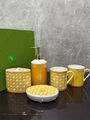Набор для ванной комнаты Swarovski X Rosenthal фарфор горчичный s8075369-1