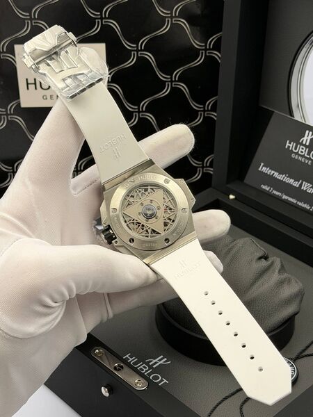 Мужские часы Hublot мужской белый o7067408-1-4