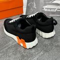 Мужские кроссовки Hermès мужской текстиль черный 152090-4