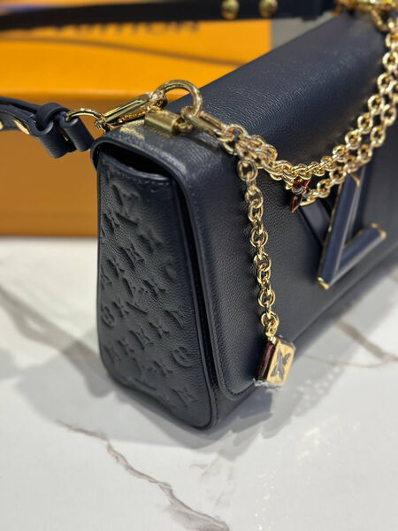 Сумка Louis Vuitton женский кожа черный 200098-4
