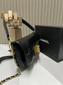 Сумка Chanel женский кожа черный c2703109-1-3