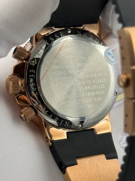 Мужские часы Ulysse Nardin мужской черный z0159174-1-4