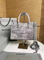 Сумка Balenciaga женский замша графитовый b9133563-1-5