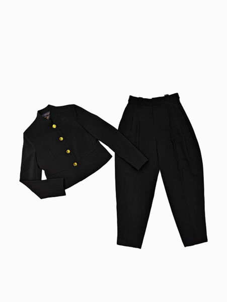 Брюки Louis Vuitton женский черный 172565-4