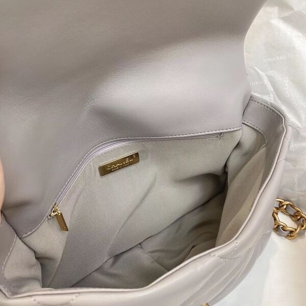 Сумка Chanel (30см) женский кожа графитовый 73580-7