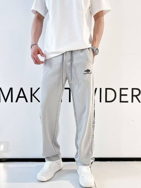 Мужские брюки Balenciaga мужской серый s5029254-1-3