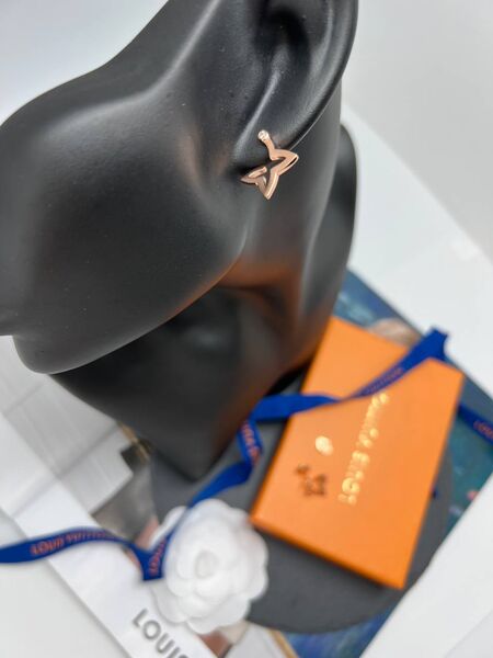 Серьги Louis Vuitton графитовый 175437-3