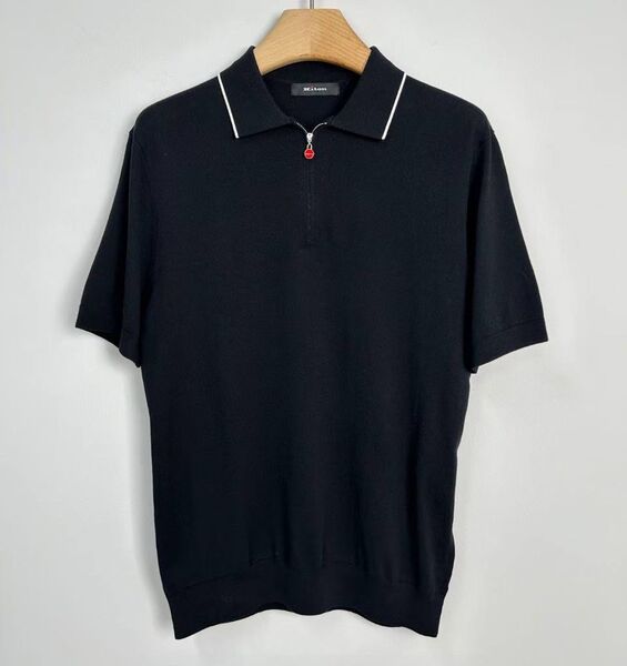 Мужское поло Kiton мужской черный 182561
