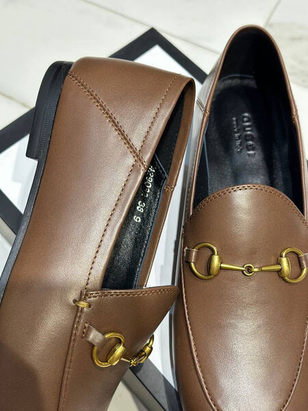 Лоферы Gucci женский кожа 99945-5