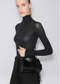 Сумка Alaïa женский кожа черный 194408-2