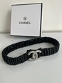 Женский ремень Chanel женский кожа черный 139196-2