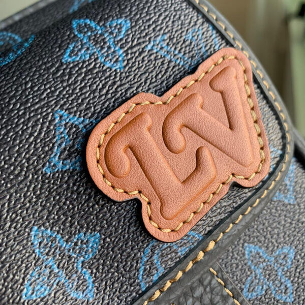 Мужская сумка мессенджер Louis Vuitton мужской канва черный 115165-5