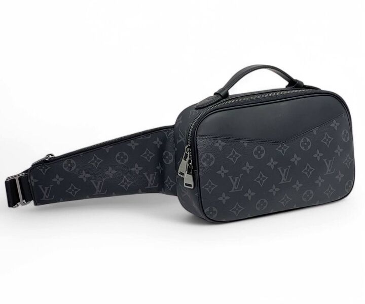 Мужская сумка слинг Louis Vuitton мужской кожа черный 176229